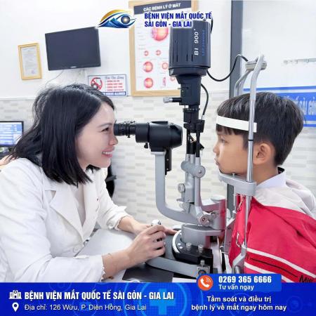 Tầm Soát Cận Thị Học Đường Cho Trẻ Em Tại Gia Lai
