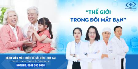 Đội ngũ chuyên gia tại Bệnh viện Mắt Quốc Tế Sài Gòn - Gia Lai