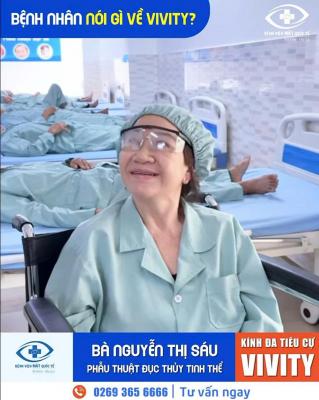Lắng nghe lời chia sẻ của bệnh nhân sử dụng kính Đa Tiêu Vivity tại Bệnh viện Mắt Quốc Tế Sài Gòn - Gia Lai
