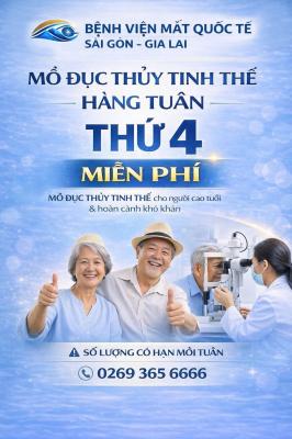 THỨ 4 LAN TỎA ÁNH SÁNG – MỔ ĐỤC THỦY TINH THỂ MIỄN PHÍ